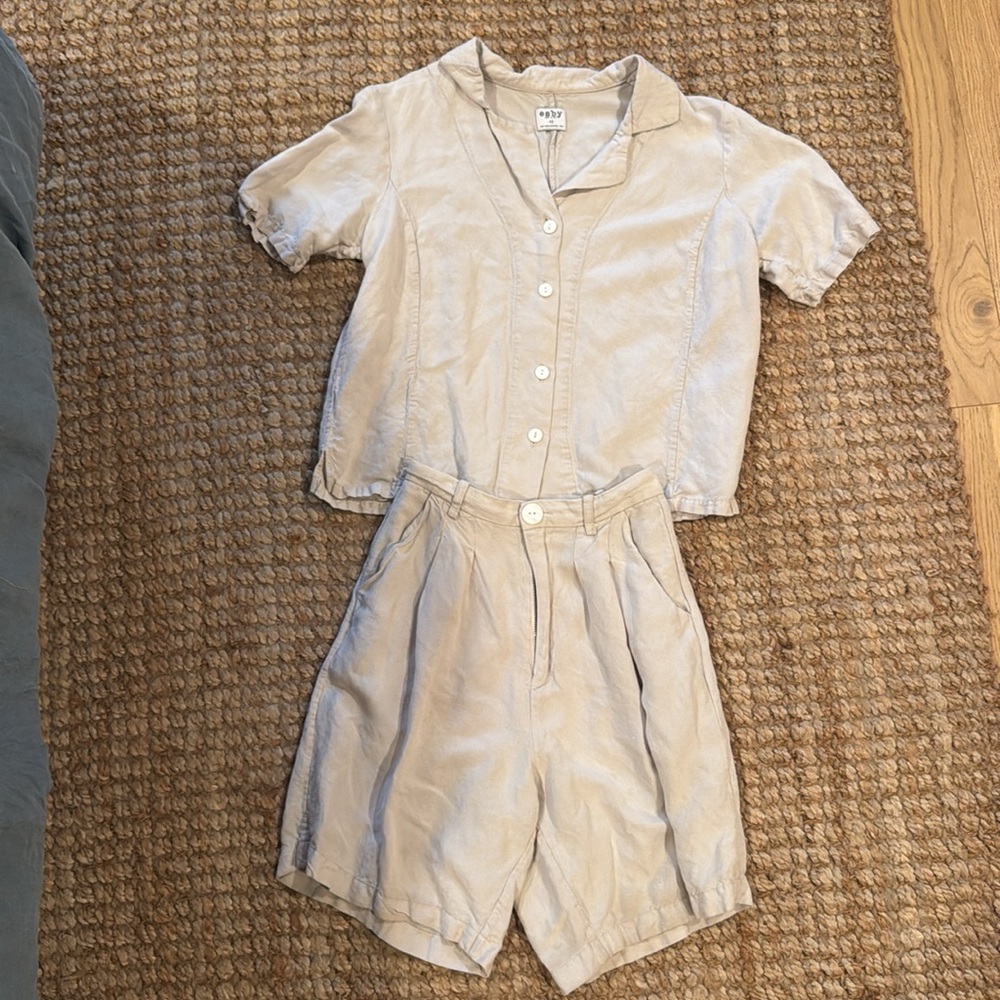 Esby 100% Linen Top